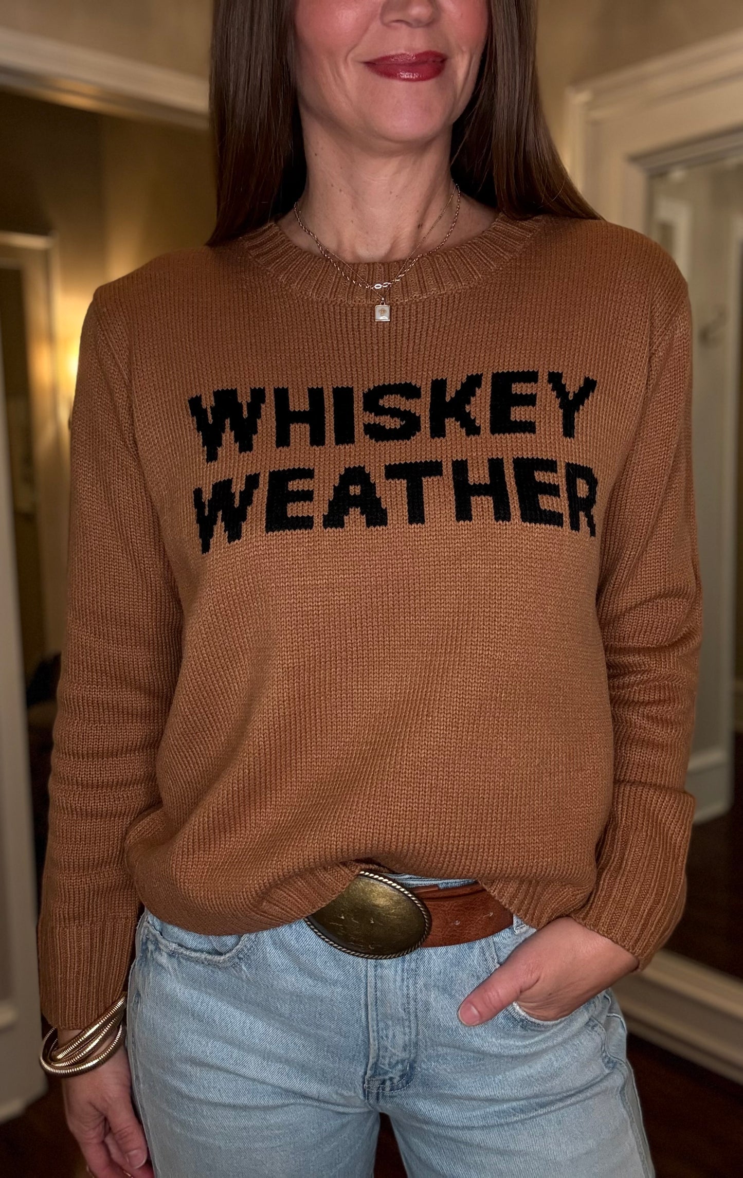 PANACHE WHISKEY WEATHER SWEATER 9.25