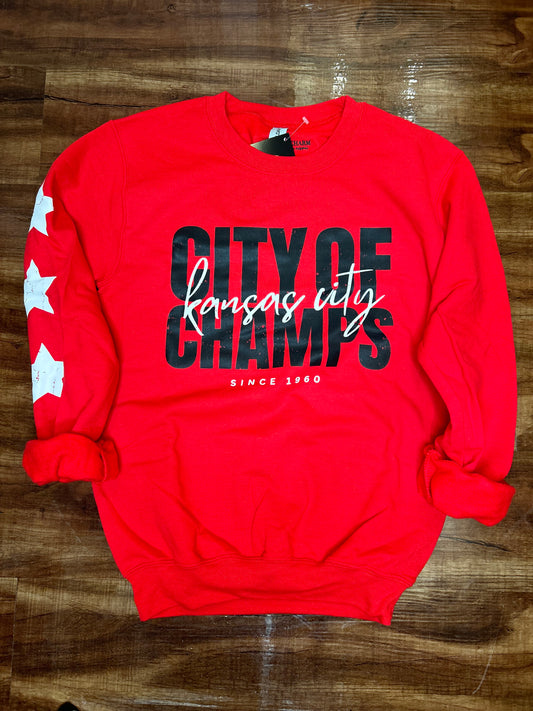 CITY OF CHAMPS SWEATSHIRT 10.24