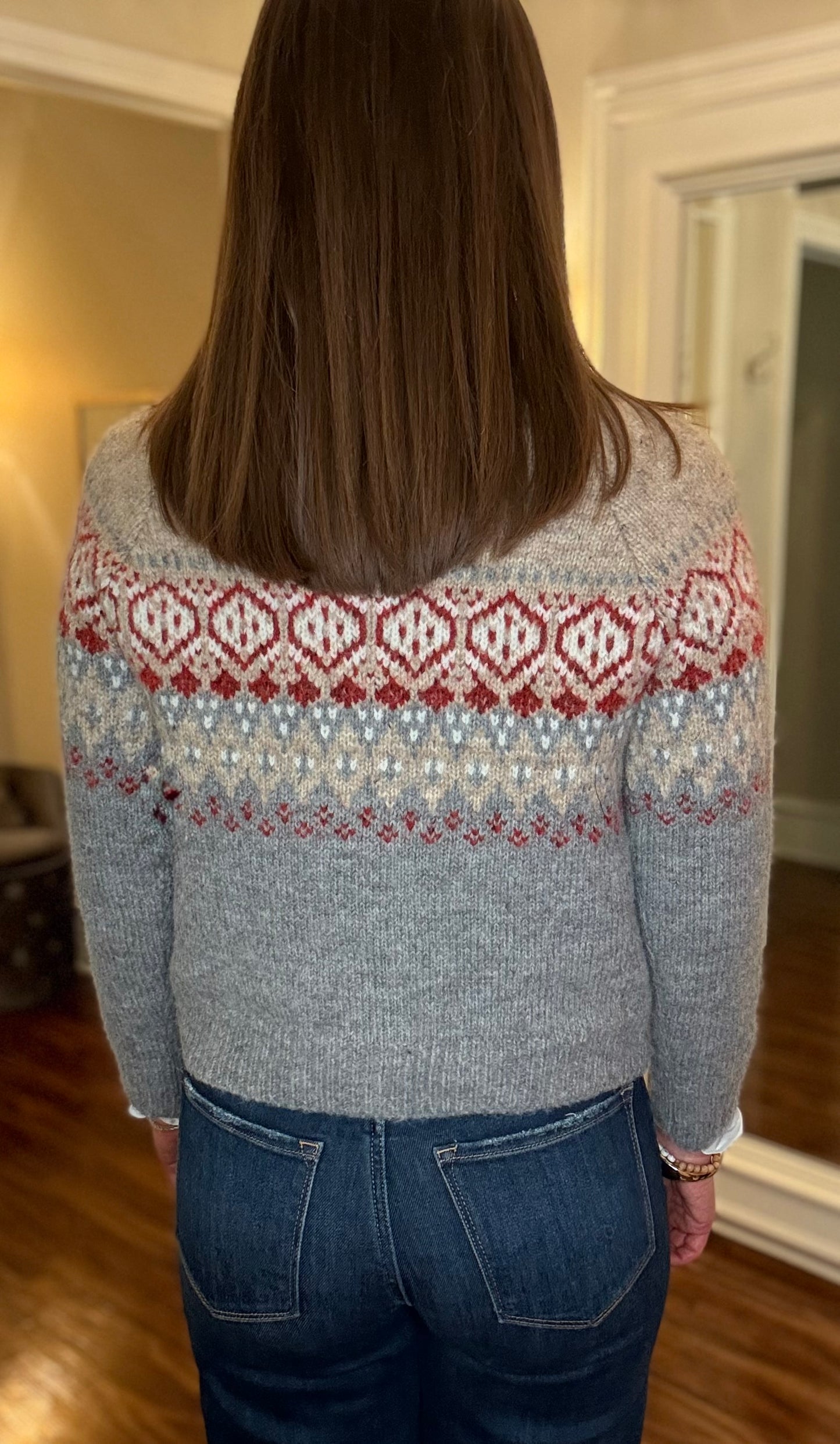 RD STYLE FAIRISLE CARDIGAN 10.24