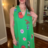 SUGAR LIPS KELLY GREEN MAXI DRESS 2.3