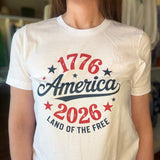 PATRIOTIC AMERICA TEE 3.3