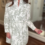 MARY SQUARE SARAH LACECAP DRESS 6.16