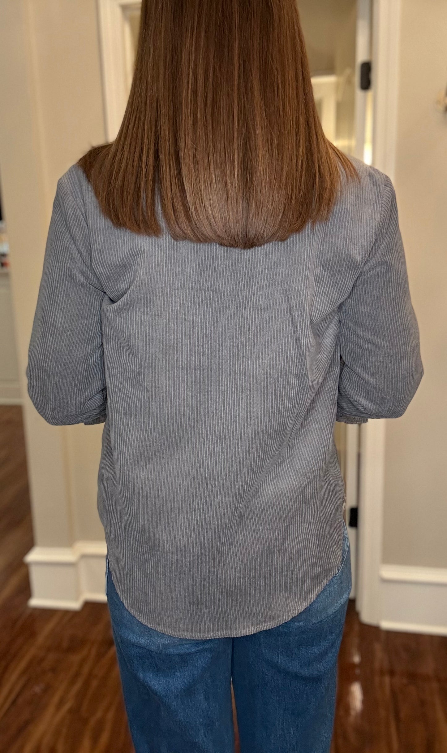 CUFFED DROP SHOULDER TOP 11.6