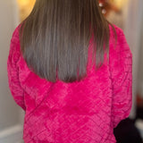 FUCHSIA FAUX FUR JACKET 9.26
