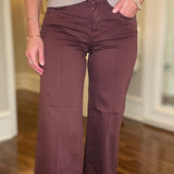 FDJ OLIVIA WIDE LEG JEAN IN FIG 8.5