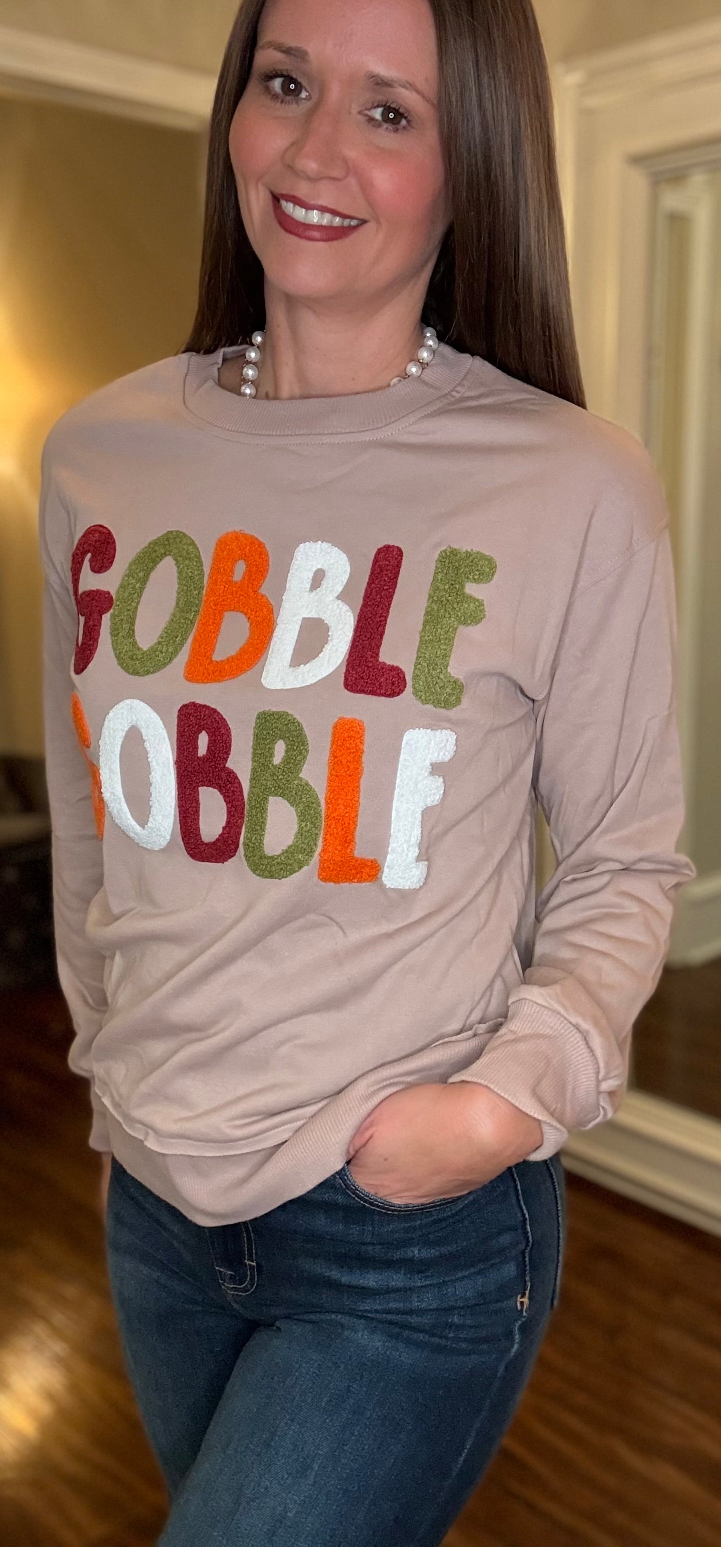 GOBBLE GOBBLE SWEATSHIRT 10.8